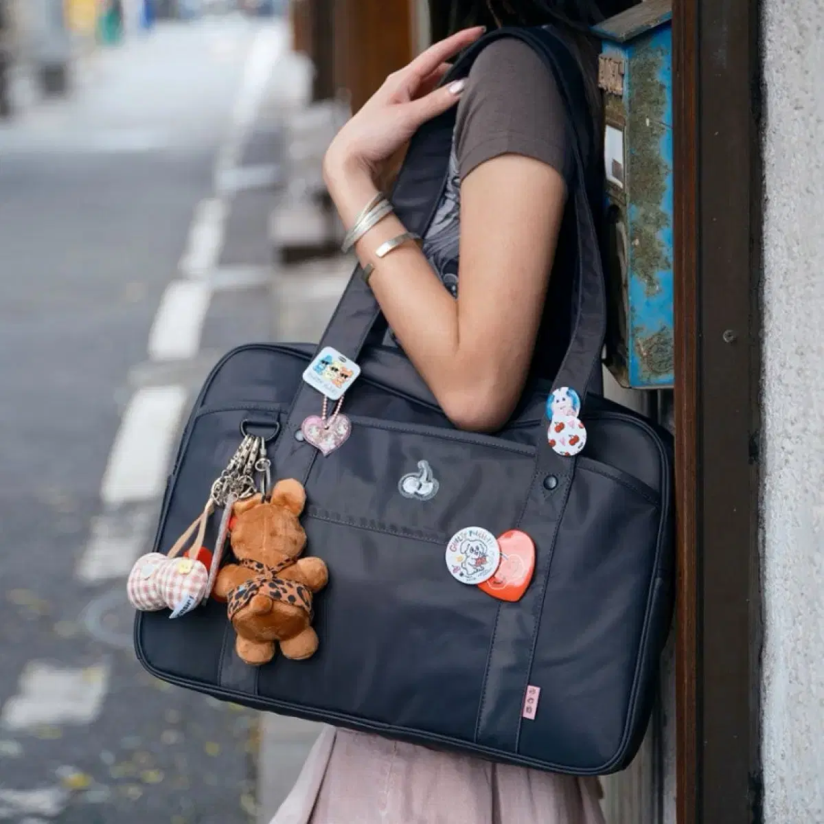 KIRSH | 키르시 Kirsh X Sun One Bird Full Print Gym Sack