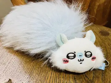 치이카와 (먼작귀) 꼬리 마스코트 모몽가 키링 스트랩