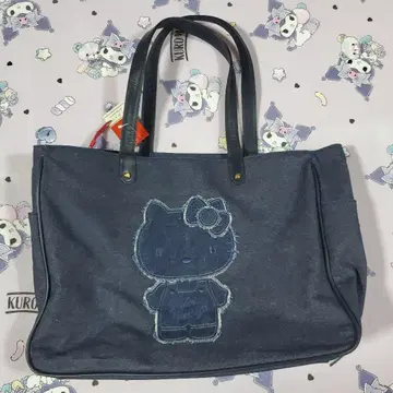 헬로키티 데님 토트백 40th kitamura K2