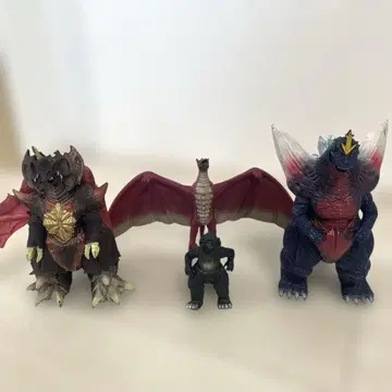 고질라 피규어 세트