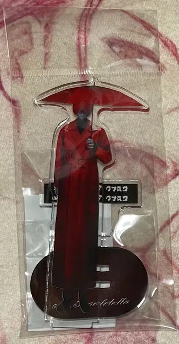 문자화 POP UP SHOP 아크릴 피규어 빨간 우산 남자