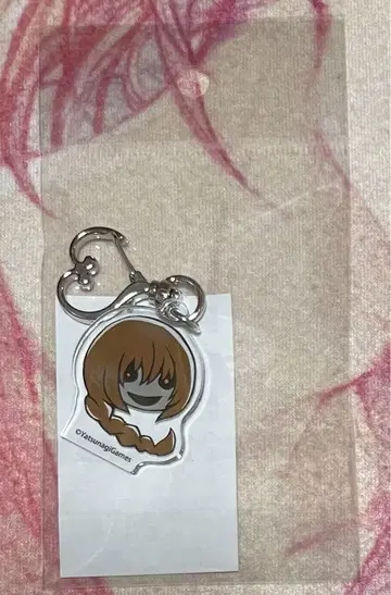 문자화 POP UP SHOP 아크릴 키링 생머리