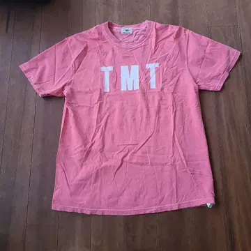 TMT 빈티지 핑크 티셔츠