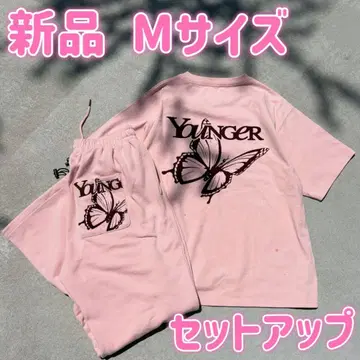 버터플라이 ss 팩 세트업 younger song 복숭아 M