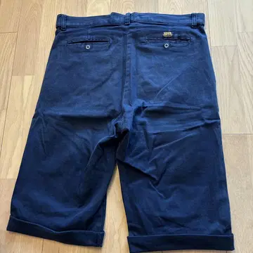 XLARGE 네이비 하프 치노 팬츠 36