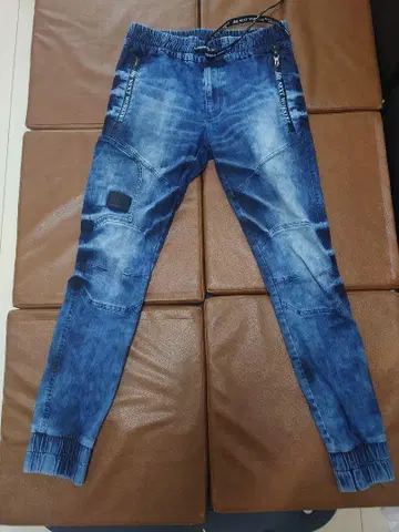 넥스트 워커즈 데님 조거 팬츠