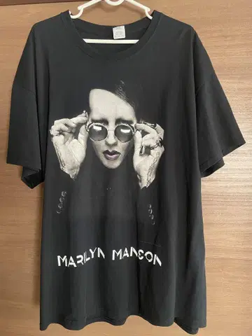 Marilyn Manson 티셔츠 2015 엔드 타임 투어