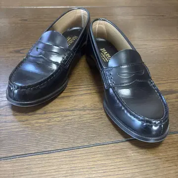 HARUTA 하루타 코인 로퍼 24.5cm 블랙 4514
