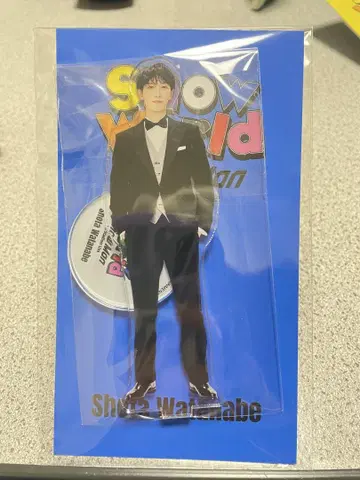 미개봉 새상품 개인 아크릴 스탠드 Snow World 닛산 와타나베 쇼타