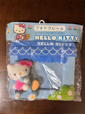 산리오 헬로키티 사진 프레임 자전거 마스코트