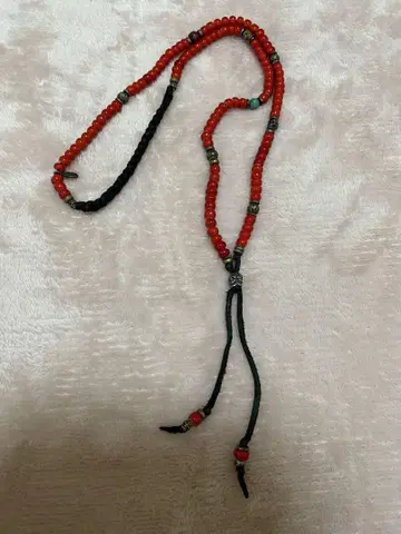 엠코엔 비즈 목걸이 조니 뎁 시착만 한 상품!