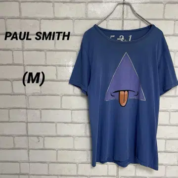 PAUL SMITH 폴 스미스 레어 디자인 프린트 티셔츠 컷소