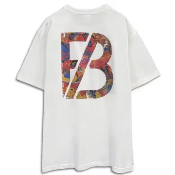 BE:FIRST 티셔츠 Boom Boom Back 바닐라 화이트 XL