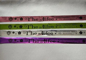 THE ALFEE 2025 봄 투어 특효 테이프 4권