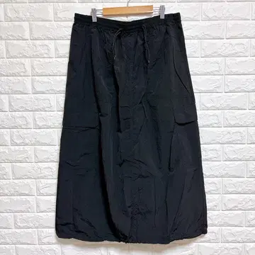지유 'GU' [3XL] 테크 카고 롱 스커트 루즈한 사이즈