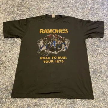 RAMONES ROAD TO RUIN TOUR 1979 티셔츠 XL