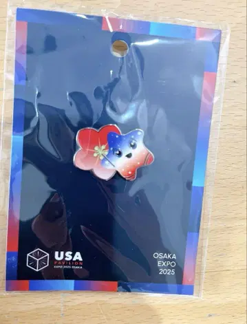 오사카 엑스포 한정판 미국관 OSAKA EXPO 2025 USA 핀 배지