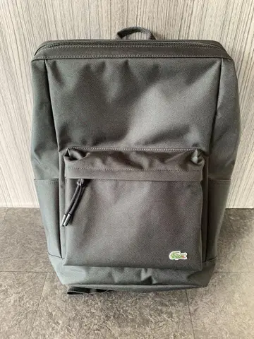 네오 크로코 렉탱귤러 백팩 라코스테 럭색/백팩