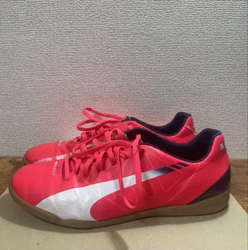 푸마 풋살화 핑크 27cm