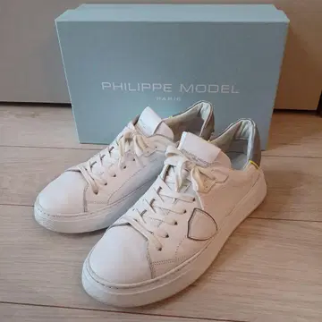 PHILIPPE MODEL 필립 모델 스니커즈 화이트 42 26.5