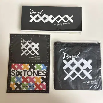 SixTONES Rough 굿즈 세트 미개봉