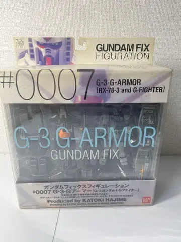 [미개봉] 상자 손상 건담 픽스 피규어 G-3 건담