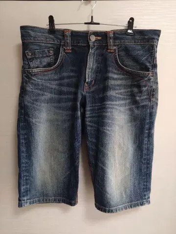 EDWIN EXCLUSIVE VINTAGE 숏 팬츠 데님 블루