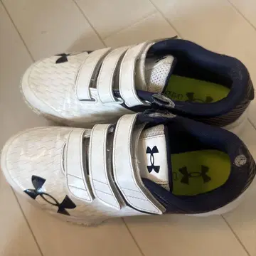 Under Armour 트레이닝 슈즈 화이트/네이비 25cm