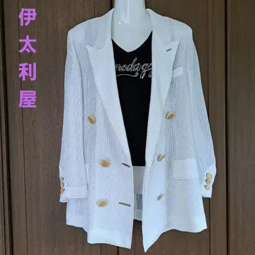 이타리야 자켓 긴팔 메쉬 겉옷