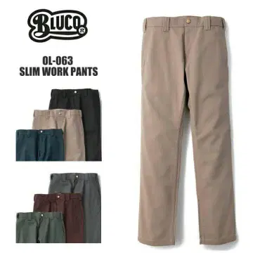BLUCO SLIM WORK PANTS 치노 팬츠