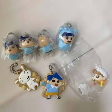 짱구는 못말려(크레용 신짱) 키링 7개 세트