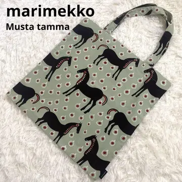마리메꼬 marimekko 토트백 에코백 무스타타마 말