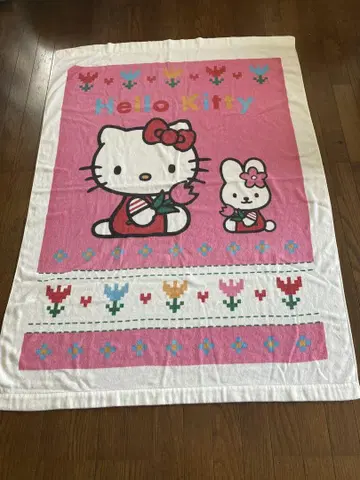 헬로키티 타월 이불 110cm x 150cm
