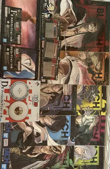BLEACH 캐릭터 아트 클리어 파일 5종 세트