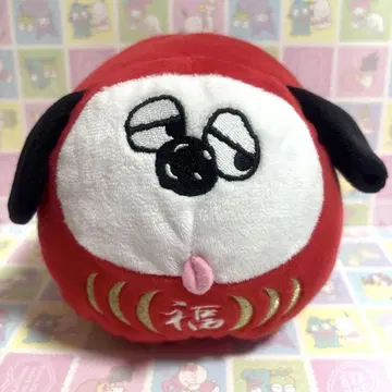 피넛 스누피 올라프 후쿠다루마 봉제 인형 세키구치 레어