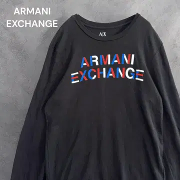 A|X 아르마니 익스체인지 ARMANI 써멀 와플 롱 티셔츠 로고