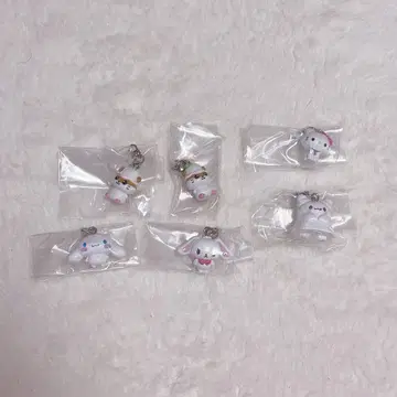 산리오 메지루시 액세서리 시나몬 시로사 차미 키티