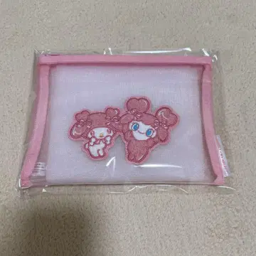 TWICE 산리오 팝업 메쉬 파우치 허벅지 모브리 마이멜로디