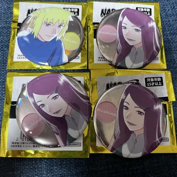 NARUTO 난자 타운 캔뱃지 미나토 쿠시나