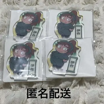 닌자 타마 랜타로 아크릴 미니 젠호지 이사쿠 4종 세트