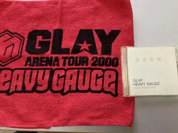 GLAY HEAVY GAUGE 앨범 타월 세트