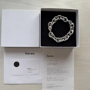 here's 히어즈 CS BRACELET 501(정가 104500엔)