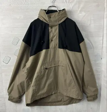 LEE Lee 하프 지퍼 나일론 자켓 베이지 블랙