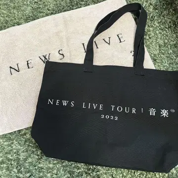 NEWS LIVE TOUR 2022 음악 투어 백 토트백 타월