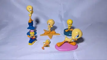 루니 툰즈 티티 피규어 6개 세트