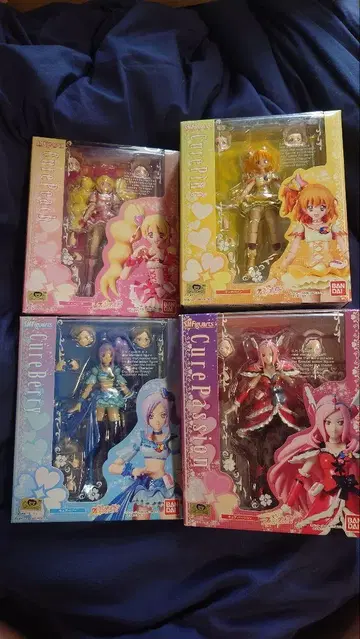 SHFiguarts 프레쉬 프리큐어 4종 세트