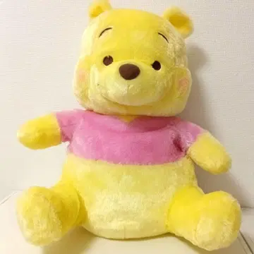 곰돌이 푸 빨간 볼 메가 점보 봉제 인형