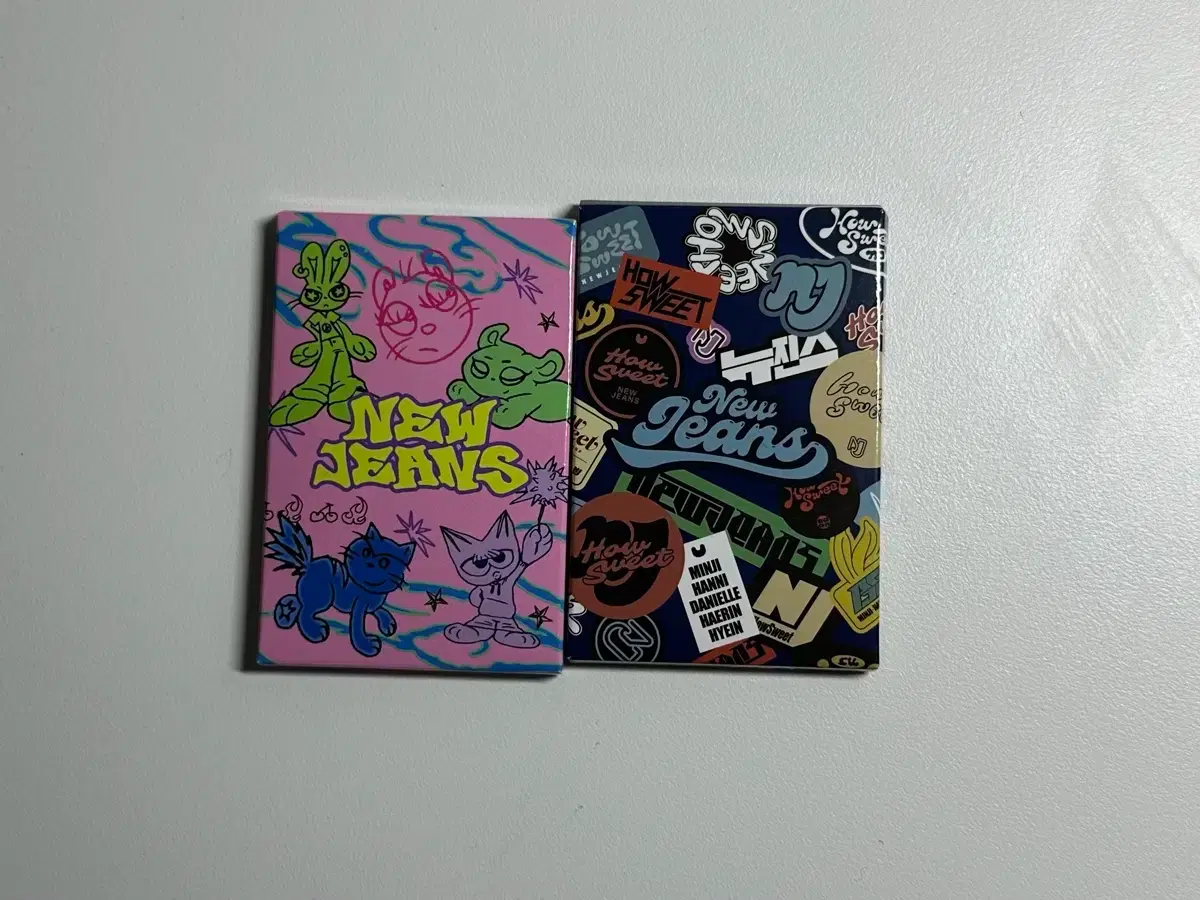 New Jeans pop up store how sweet Hauswitt photocard set