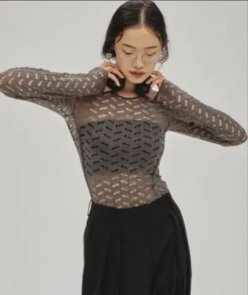 TODAYFUL 자카드 장팔 티셔츠
