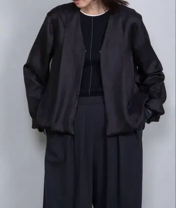 MARECHAL TERRE/노카라 벌룬 블라우스 자켓